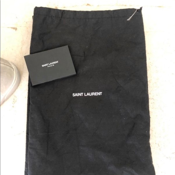 Saint Laurent cream mid-top "Smoking Forever" - Picture 5 of 7